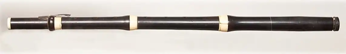 Flûte Clapisson du Musée de Stockholm