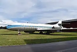 vue aérienne d'un hangar
