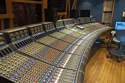 Focusrite Console 72in 48out with GML Fader Automation.