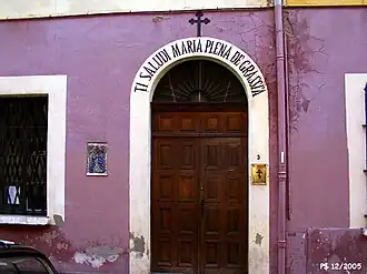 Façade sur la rue Fodéré.