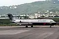Fokker 100 de British Airways en août 2000.