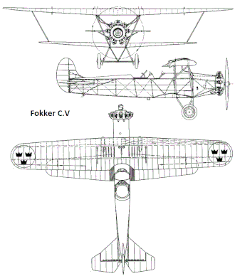 vue en plan de l’avion