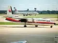 Un Fokker F-27-500 Friendship d'Air Wisconsin volant pour le compte de United Express
