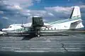 Fokker F-27-600 Friendship F-BYAB à Paris-Orly en 1995