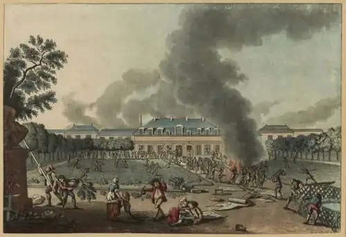 Le saccage de la folie Titon : pillage de la maison Réveillon au faubourg Saint-Antoine, le 28 avril 1789.