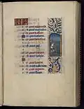 Juin : Fenaison (enluminure marginale, fol.6r).