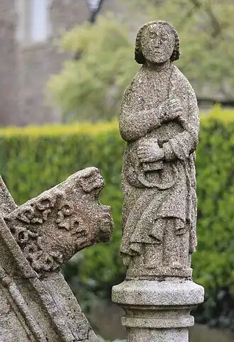 Fontaine Sainte-Julitte : vue partielle.