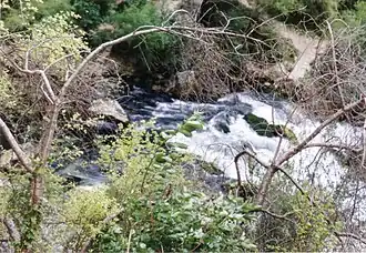 L'écoulement de l'eau.