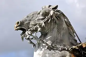 Détail d'un cheval.