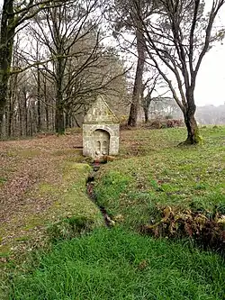 La fontaine de Bodéno.
