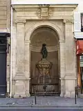 La fontaine de Joyeuse.