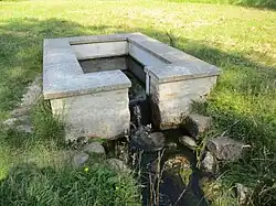 La fontaine de Saint-Sulpice en 2017.