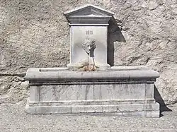 Fontaine de l'abbaye.