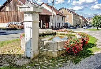 Fontaine de la chapelle.