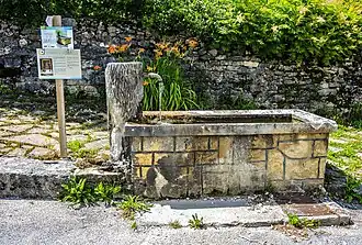 Fontaine de la chapelle.