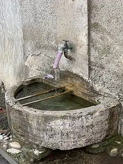 Fontaine de la Croix de la commune.