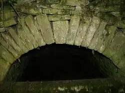 Voûte de la fontaine Saint-Didier.