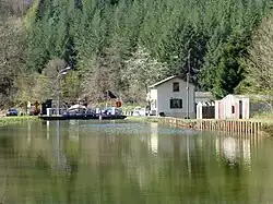 Le canal de l'Est au Grurupt.