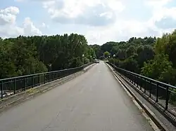 La route départementale 43 en 2011.