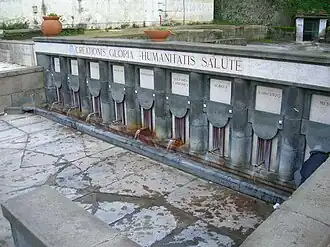 Anciens thermes romains.