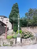 Croix de la passion et de translation du jubilé de 1860, située à côté de l'église.