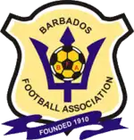 alt=Écusson de l' Équipe de Barbade