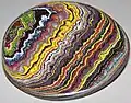 Fordite travaillée.