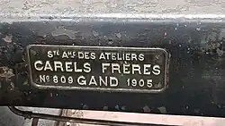 logo de Ateliers de construction Carels frères