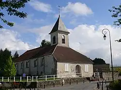 L'église Sainte-Madeleine - Cloche (XVIIIe&nbsp;siècle) de l'église sonnant la demie :