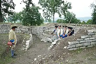 Pas de souris sur les glacis.