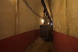 Monorail de transport des casiers à munitions de Schœnenbourg.