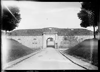 Entrée du fort.