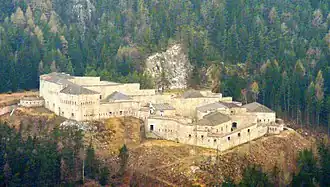 Le fort austro-hongrois de Fortezza.