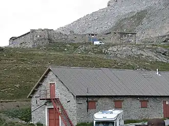 Écuries et fortin du Restefond.