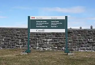 Image illustrative de l’article Lieu historique national des Forts-de-Lévis