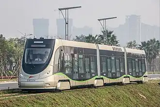 Image illustrative de l’article Ligne démonstrative du tramway de Gaoming