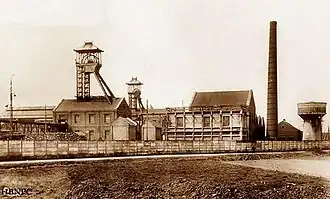 La fosse Bonnel à Lallaing.