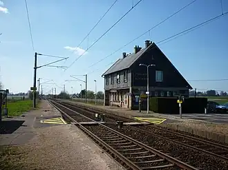 La gare de Foucart - Alvimare.
