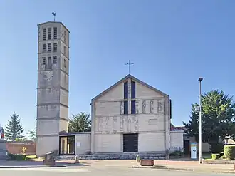 L'église Saint-Mathieu.