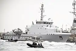 À la base navale amiral Faye Gassama de Dakar en 2020.