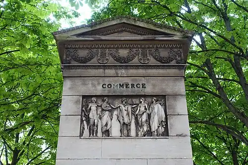 Bas-relief du Commerce.