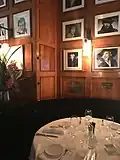 Intérieur restaurant du Fouquet's.