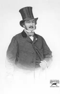Frédéric Lagrange (1815-1883), 2e&nbsp;comte de Lagrange, National Horse Racing Museum, Newmarket (Suffolk)