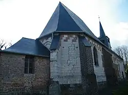 Le chevet de l'église Notre-Dame.