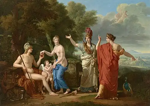 Le Jugement de Pâris (1808), Richmond, musée des Beaux-Arts de Virginie.