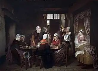 Une fête de baptême.