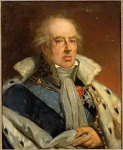 Le duc de La Rochefoucauld par Devéria.