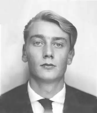 Photo d'identité de François de Roubaix pour la Sacem en 1961
