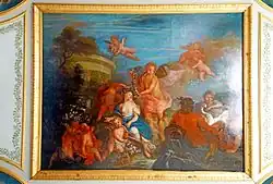 Plafond du cabinet des Estampes.