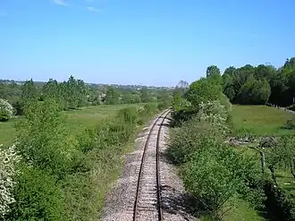 Image illustrative de l’article Ligne de Saint-Lô à Guilberville